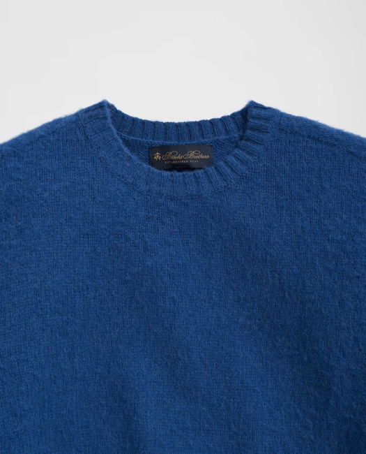 Brushed Wool Crewneck Sweater