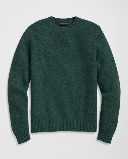 Brushed Wool Crewneck Sweater