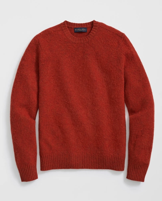Brushed Wool Crewneck Sweater