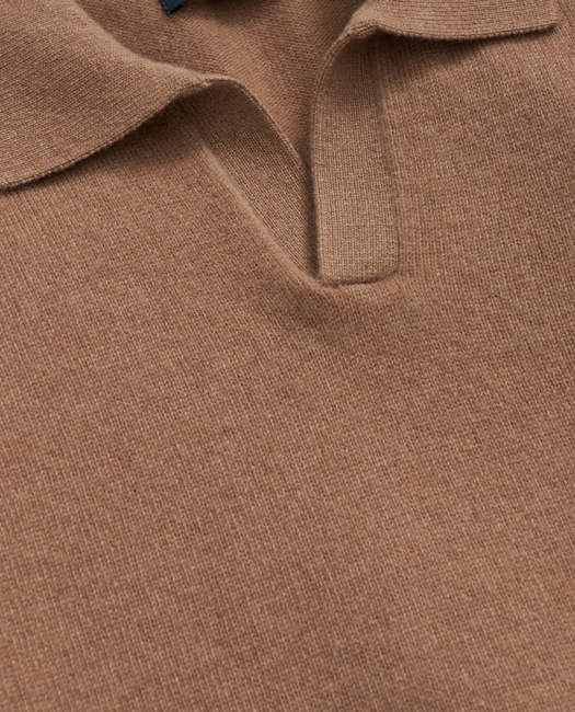 3-Ply Cashmere Jonny Collar Polo Sweater