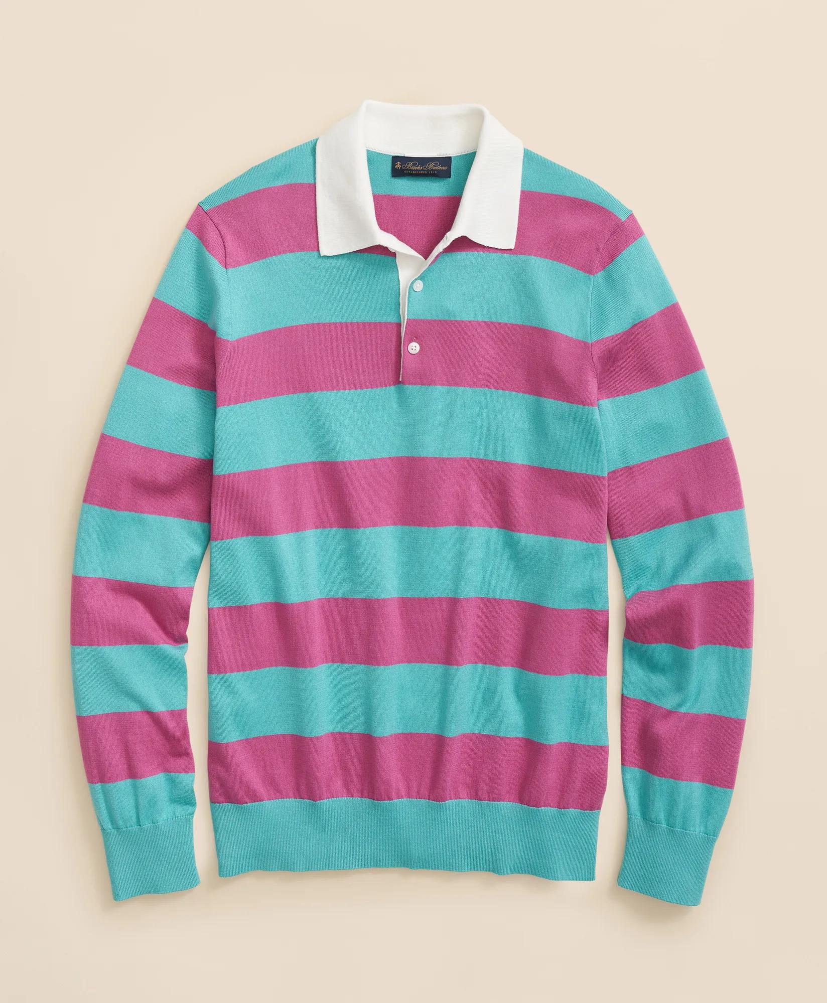 Mens Stripe Rugby | Brooks Brothers