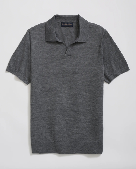 Lightweight Luxe All-Season Sweater, Johnny Collar