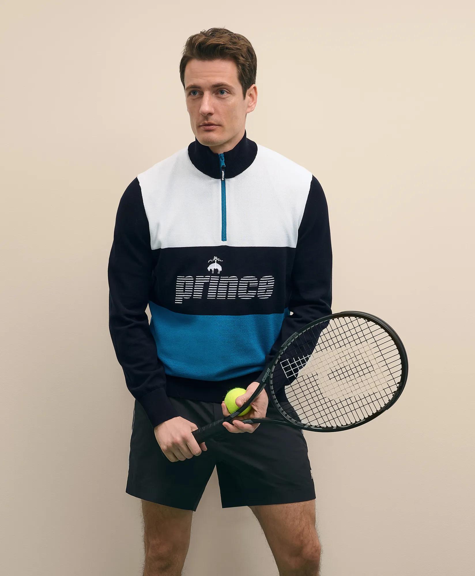 X Prince Long-Sleeve Half-Zip Sweater