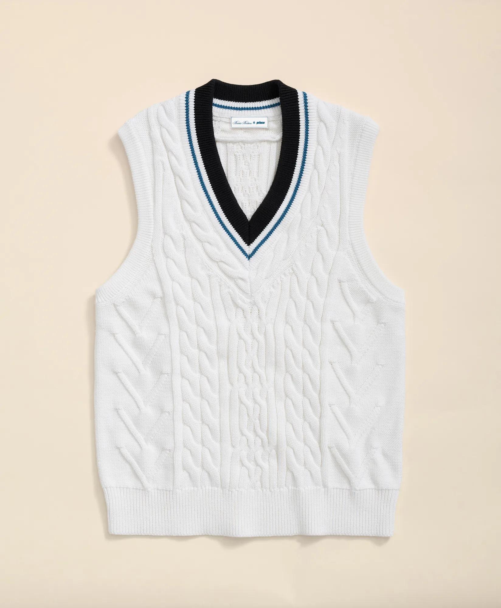 X Prince Cotton Tennis Sweater Vest