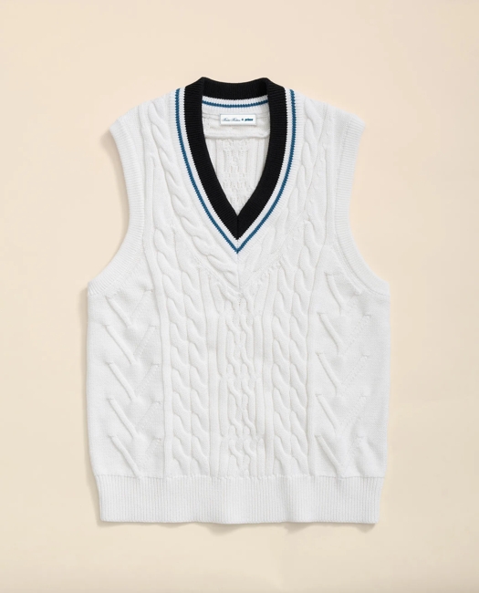 X Prince Cotton Tennis Sweater Vest