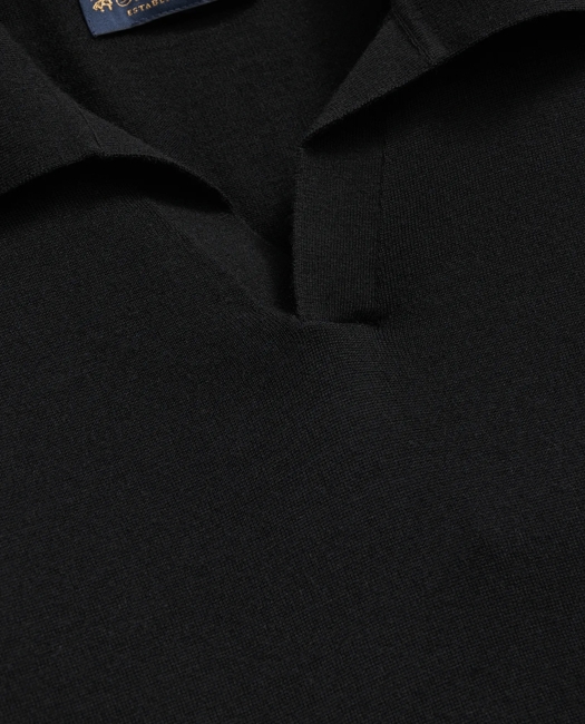 Lightweight Luxe All-Season Sweater, Johnny Collar