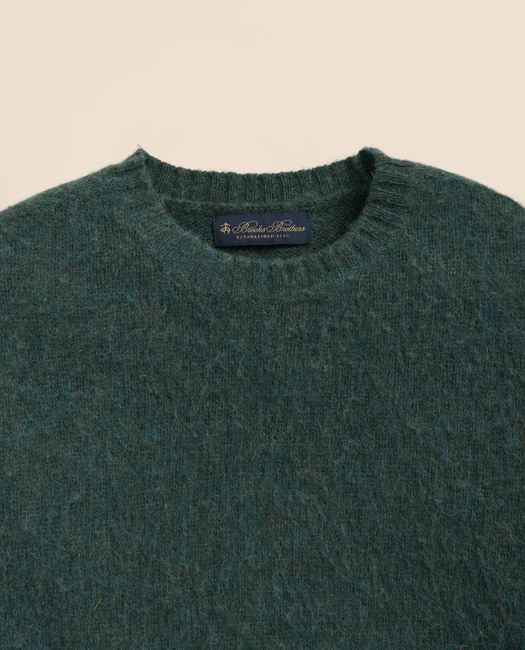 Brushed Wool Crewneck Sweater