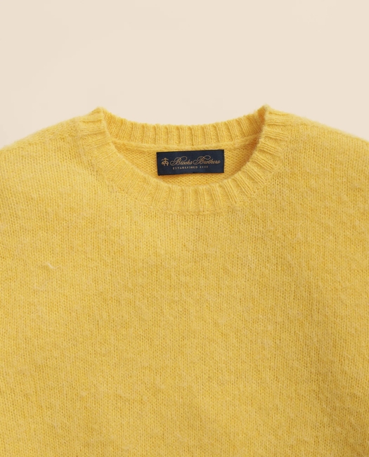 Brushed Wool Crewneck Sweater