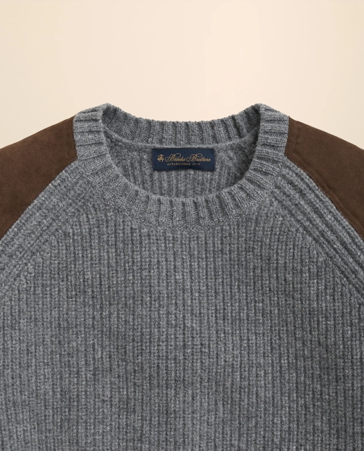 Lambswool Military Sweater