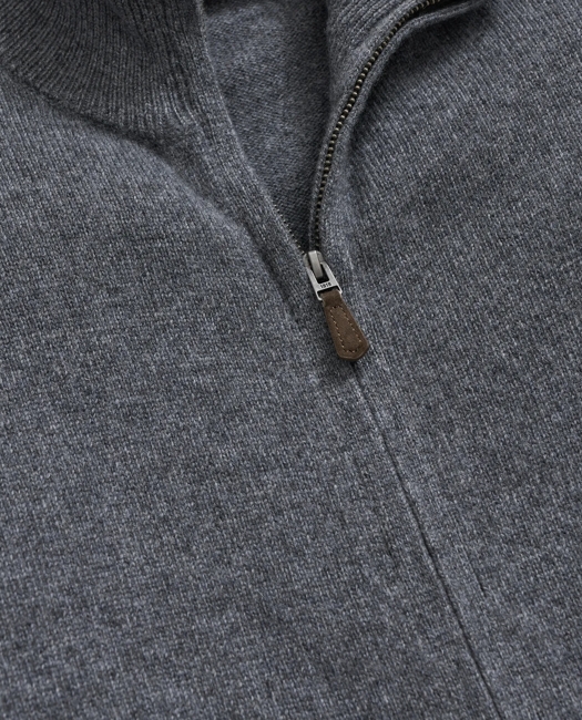 3-Ply Cashmere Full-Zip Cardigan Sweater