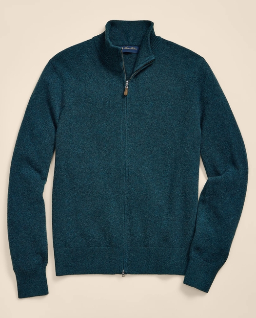 3-Ply Cashmere Full-Zip Cardigan Sweater