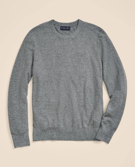 Silk Honeycomb Sweatshirt Sweater