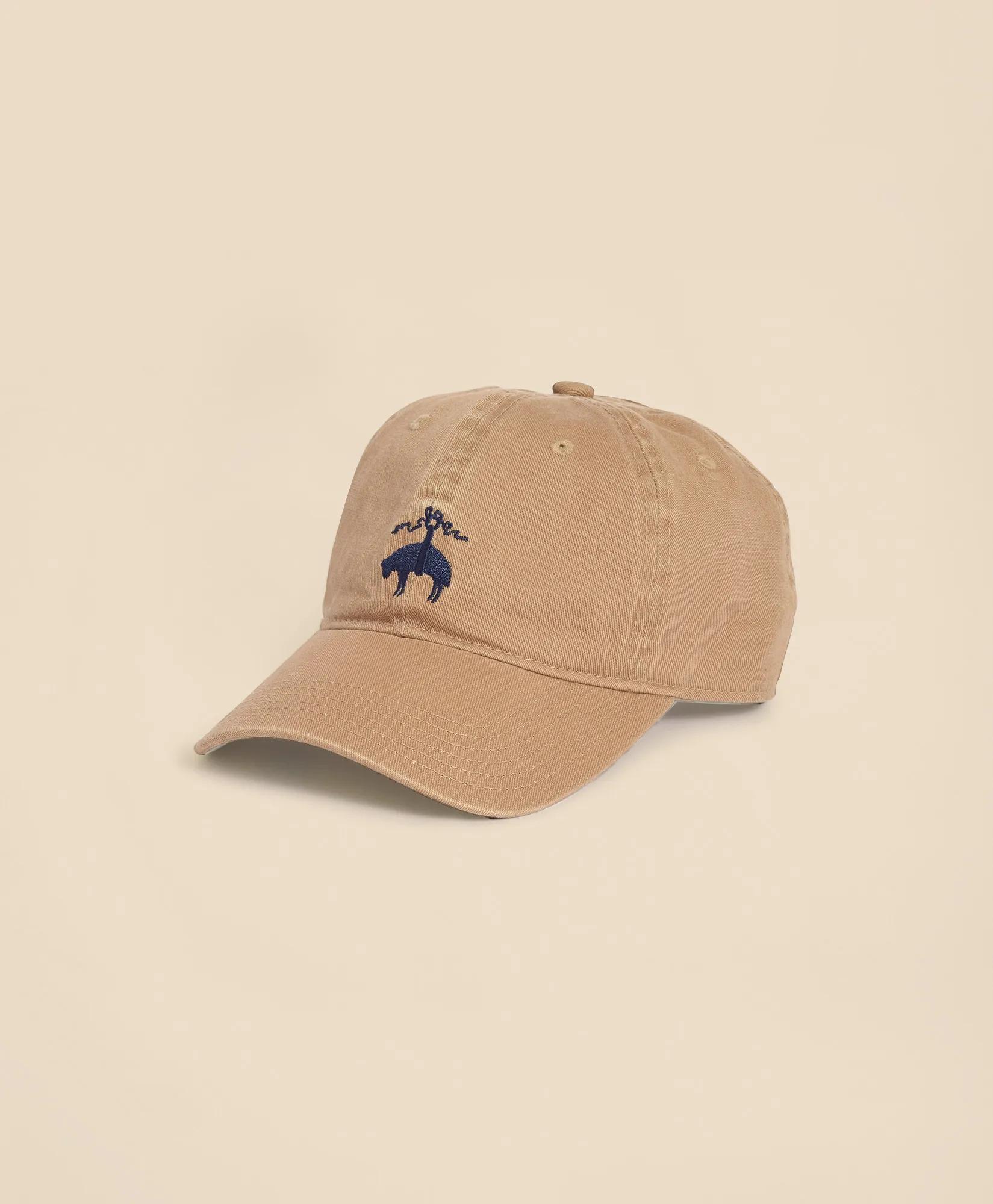 Cotton Logo Baseball Hat - Khaki