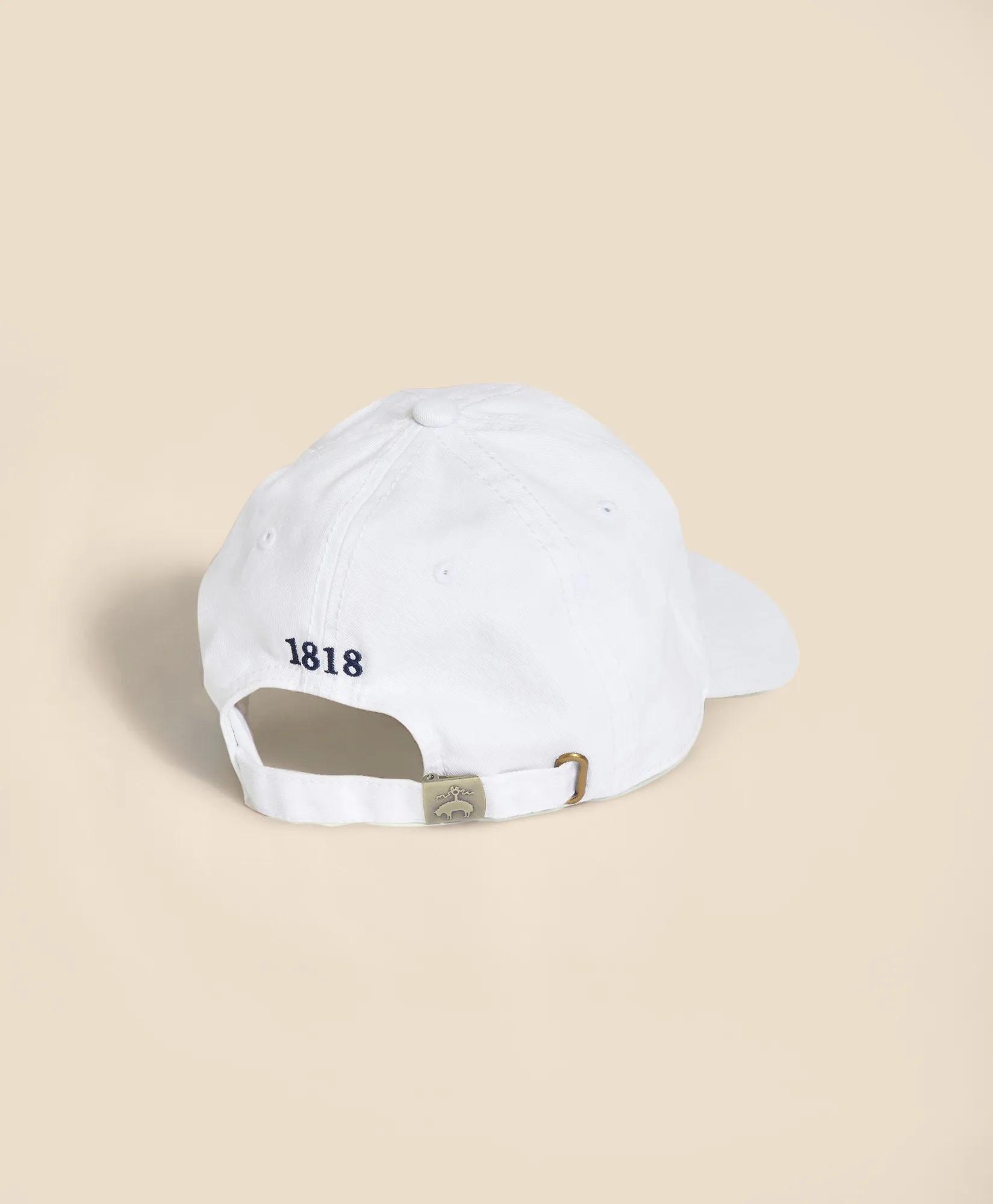 Cotton Logo Baseball Hat - White