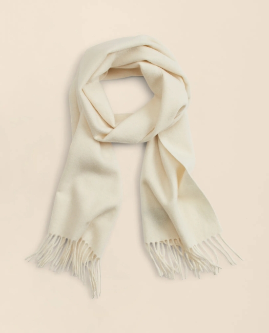 Cashmere Fringed Scarf