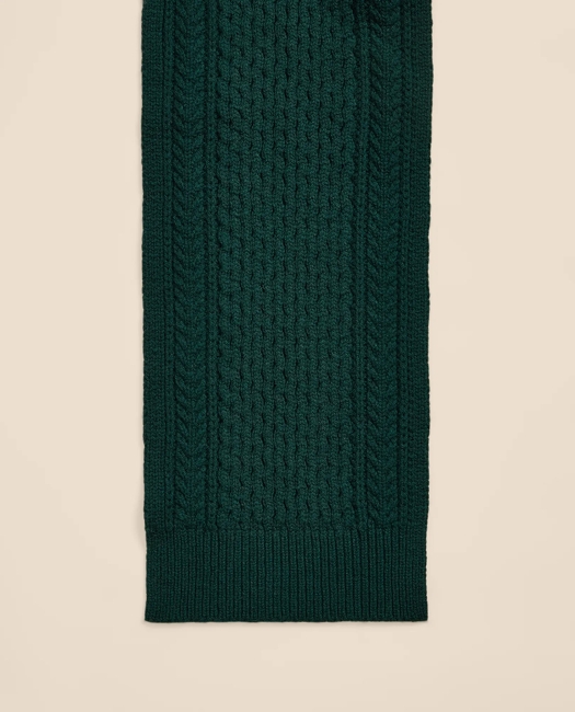 Merino Wool Aran Scarf