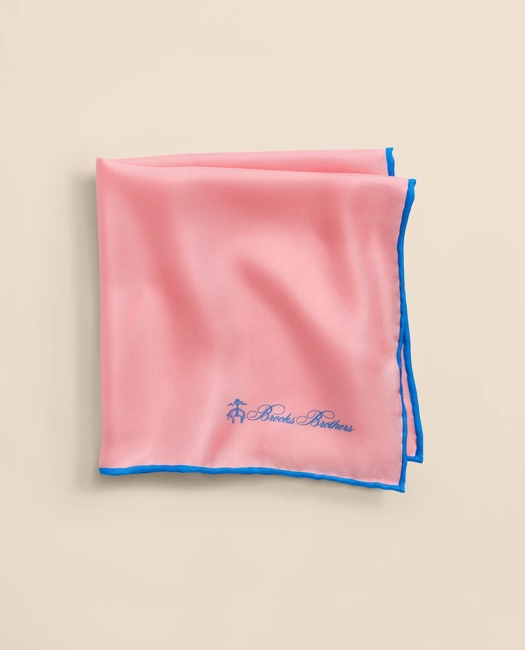 Silk Pocket Square - Pink