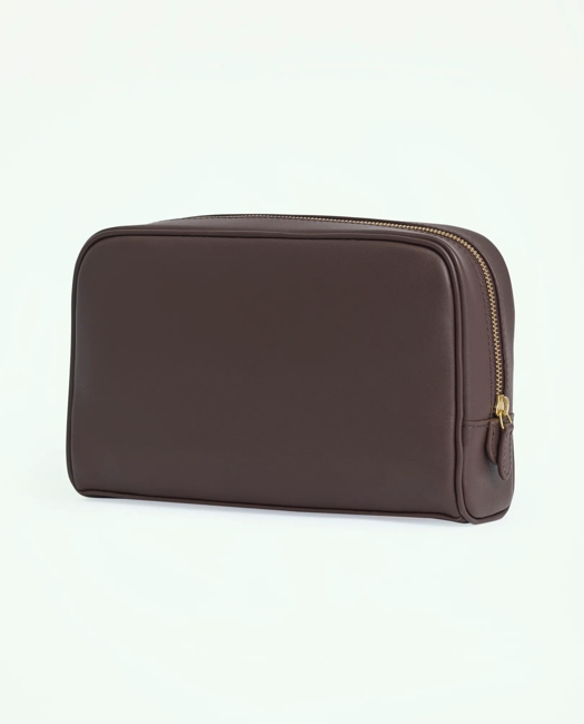 Large Leather Dopp Kit