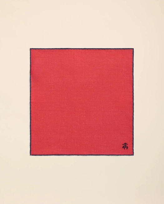 Linen Jacquard Pocket Square Tie