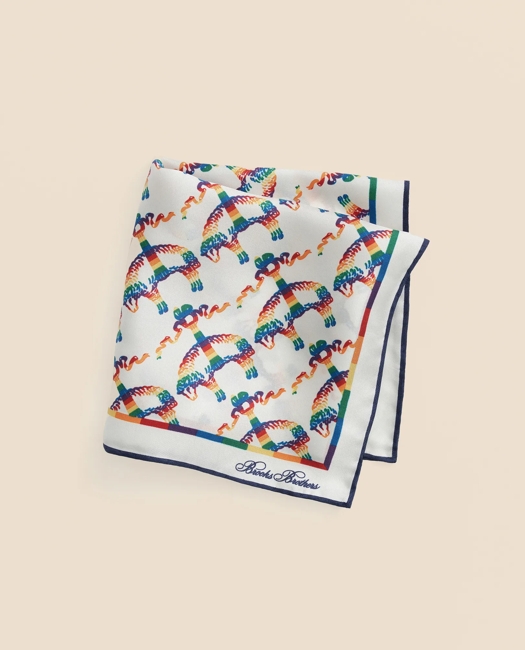 Silk Pride Pocket Square Tie