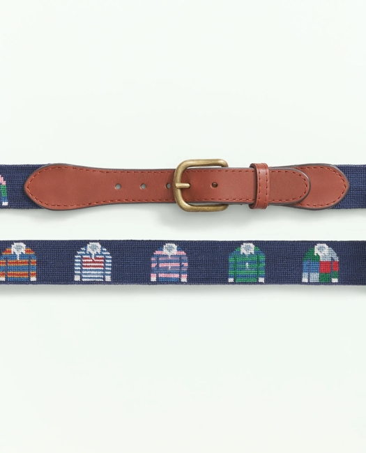 Smathers & Branson Needlepoint Belt