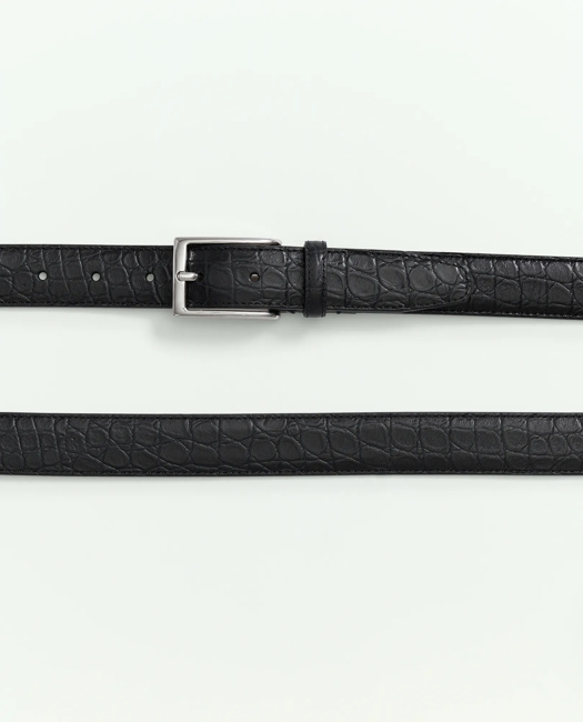 Leather Embossed Belt