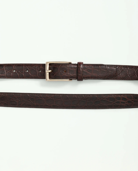 Leather Embossed Belt