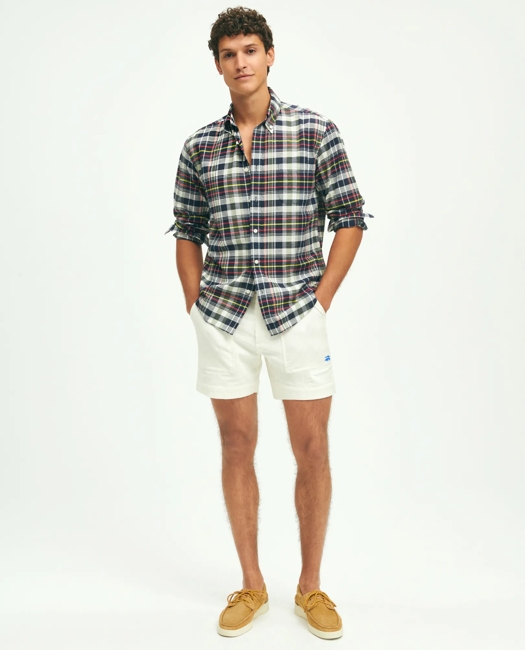 Stretch Cotton Wide-Wale Corduroy Shorts Pants