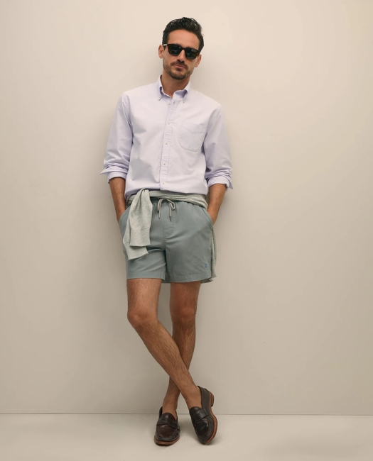 The 6" Friday Drawstring Shorts - Grey