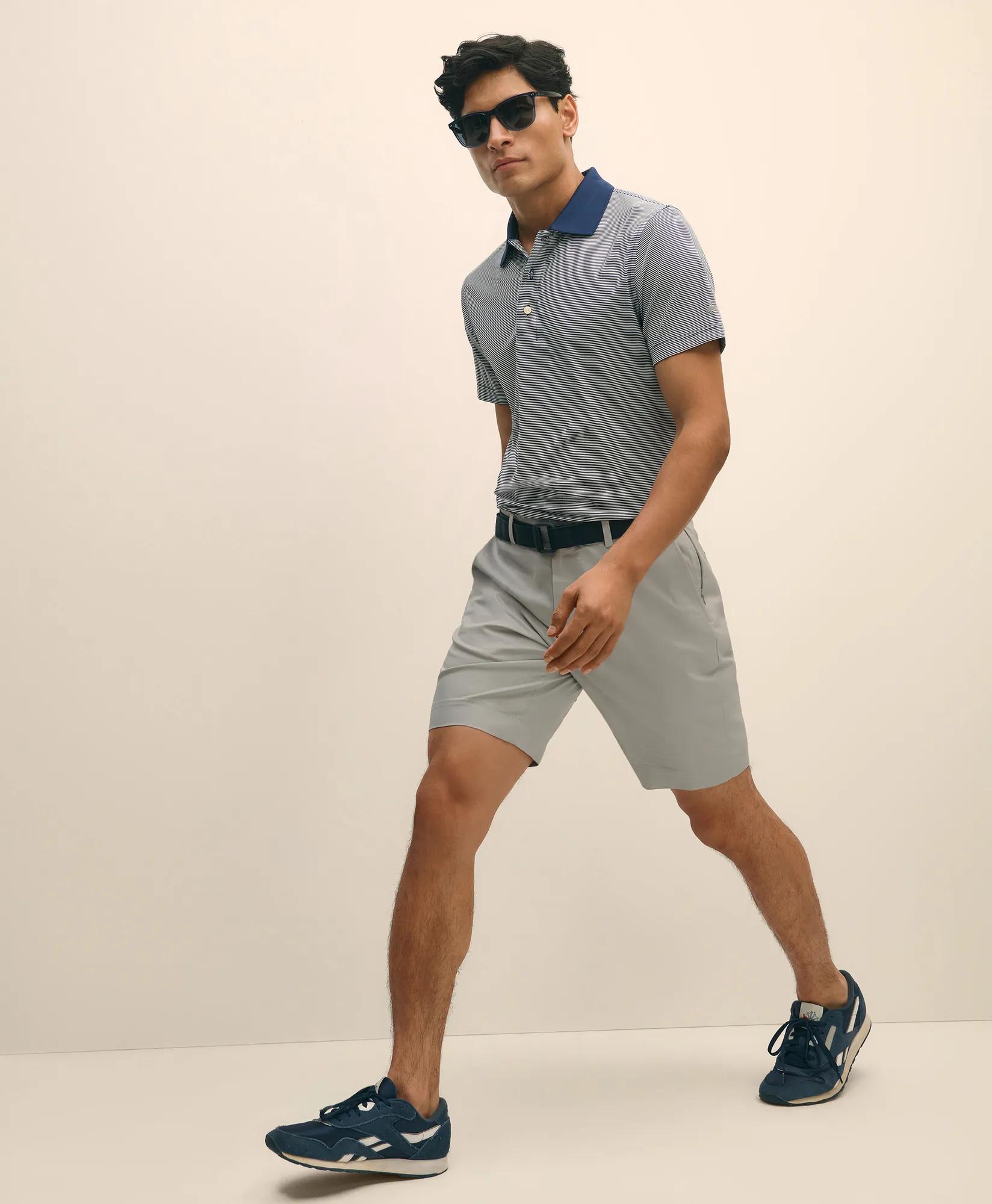 9" Performance Series Stretch Shorts - Grey