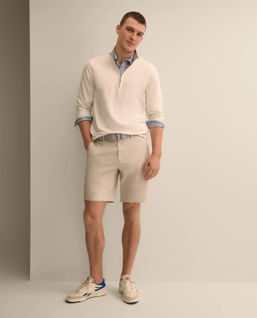 9" Performance Series Stretch Shorts - Light Tan