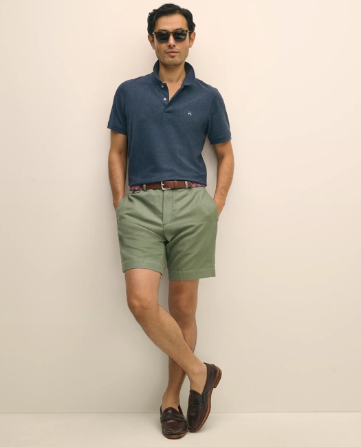 9" Linen Cotton Shorts