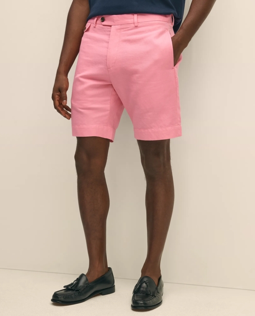 9" Linen Cotton Shorts