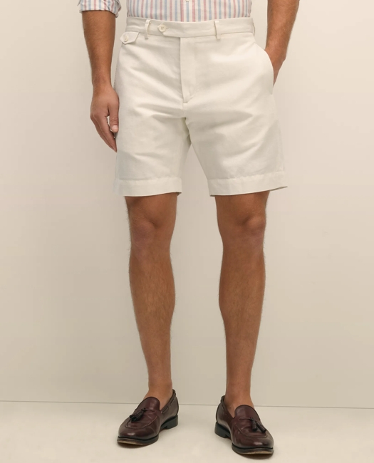 9" Linen Cotton Shorts