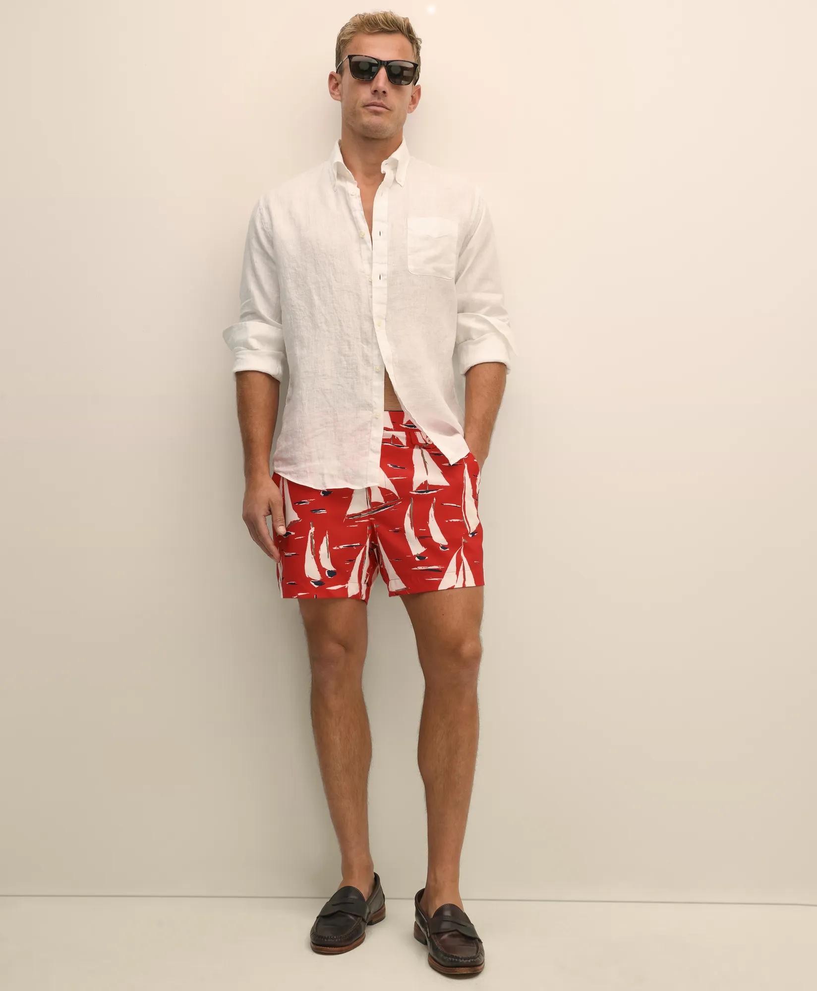 5" Newport Sailing Swim Trunks