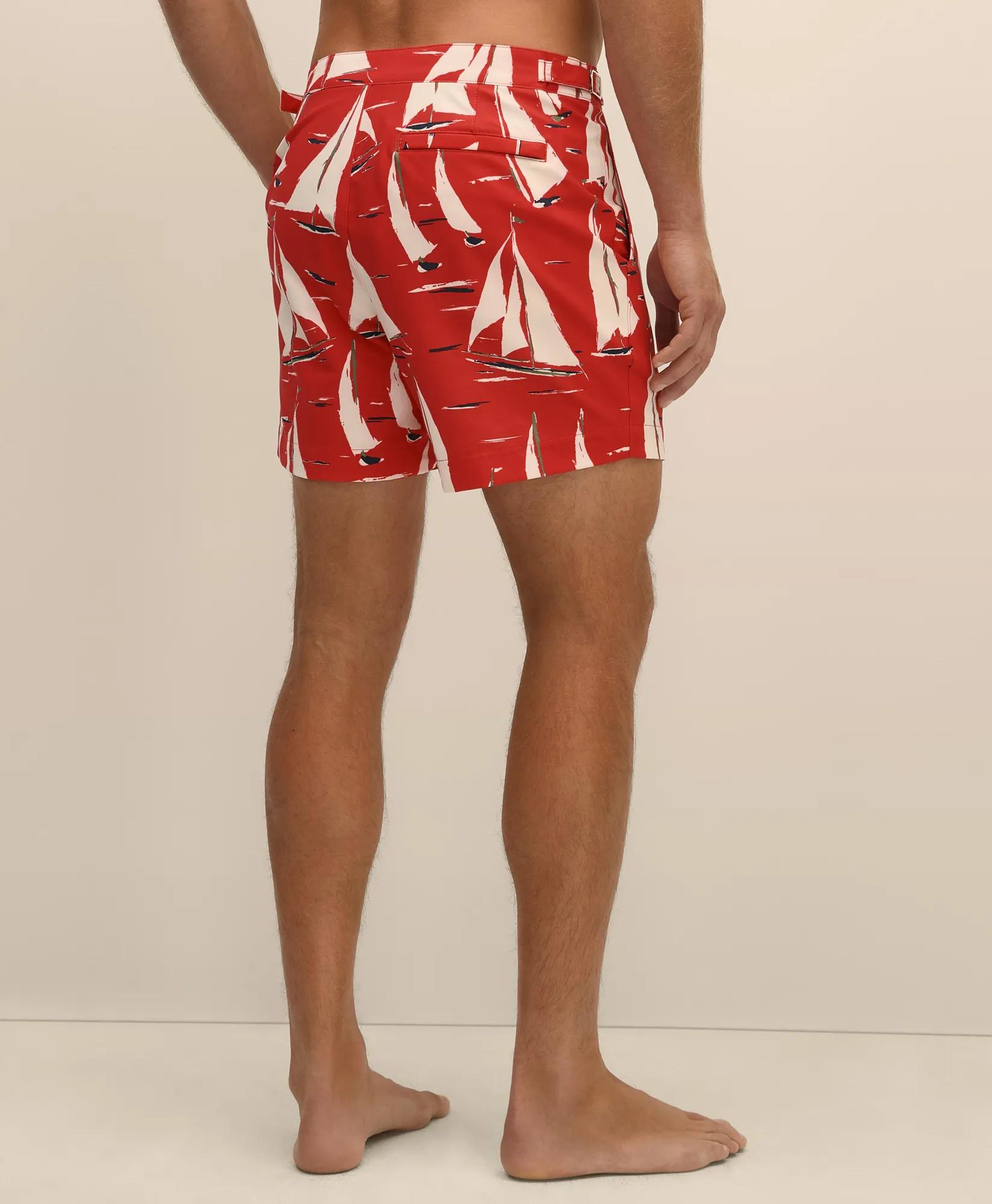 5" Newport Sailing Swim Trunks