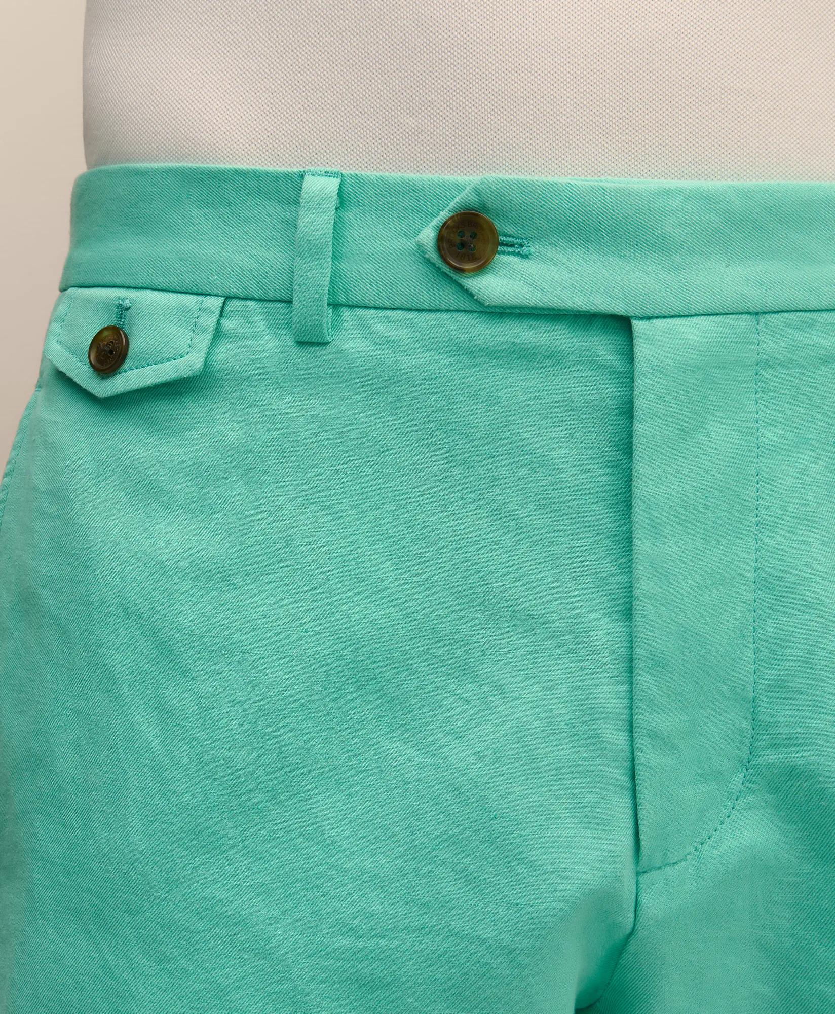 7" Linen Cotton Shorts