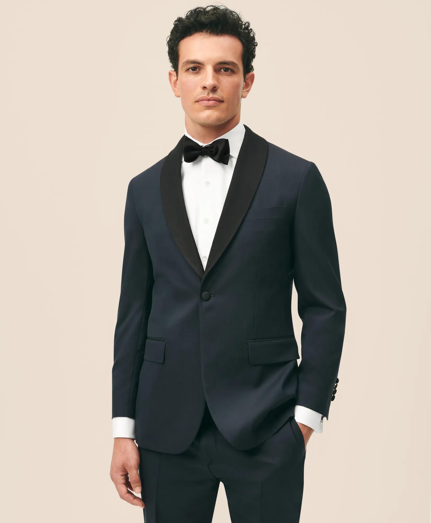 Slim Fit Wool 1818 Shawl Collar Tuxedo