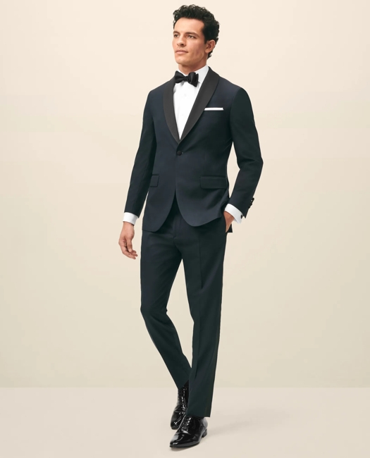 Slim Fit Wool 1818 Shawl Collar Tuxedo