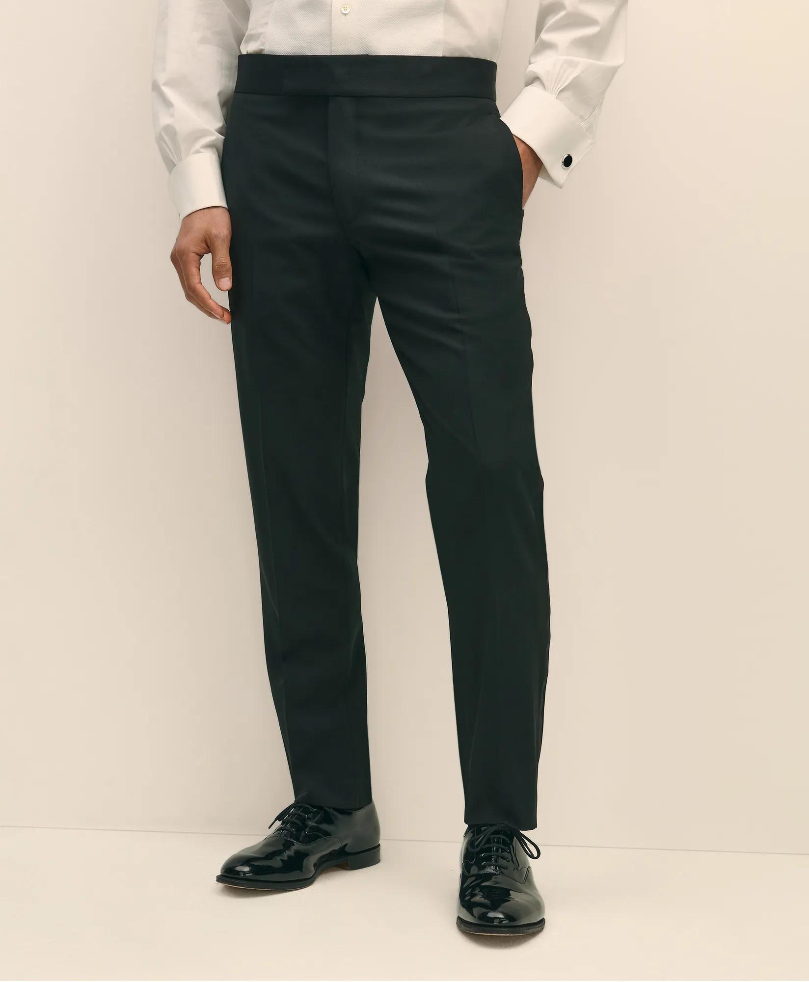 Explorer Collection Slim Fit Wool Tuxedo Pants
