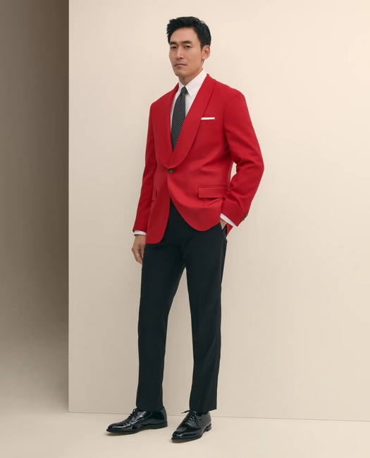 No. 1 Sack Dinner Jacket in Wool Twill