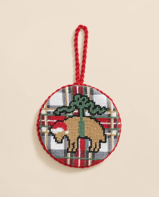 Smathers & Branson Needlepoint Golden Fleece Ornament