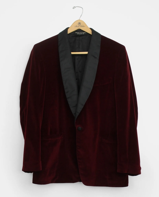Velvet Dinner Jacket, 1960s, 45 L