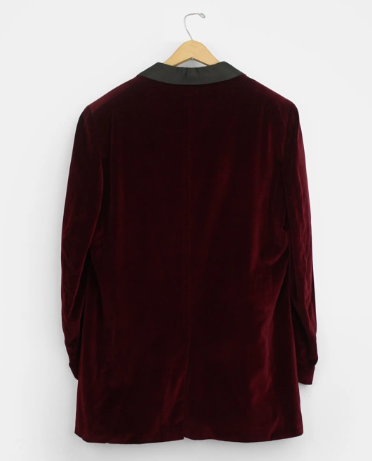 Velvet Dinner Jacket, 1960s, 44 L
