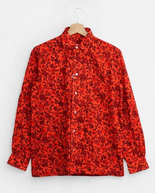 Floral Print Shirt, 1960s, 14