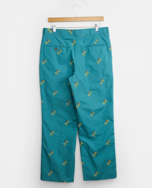 Golf Embroidered Chinos, 1980s, 33