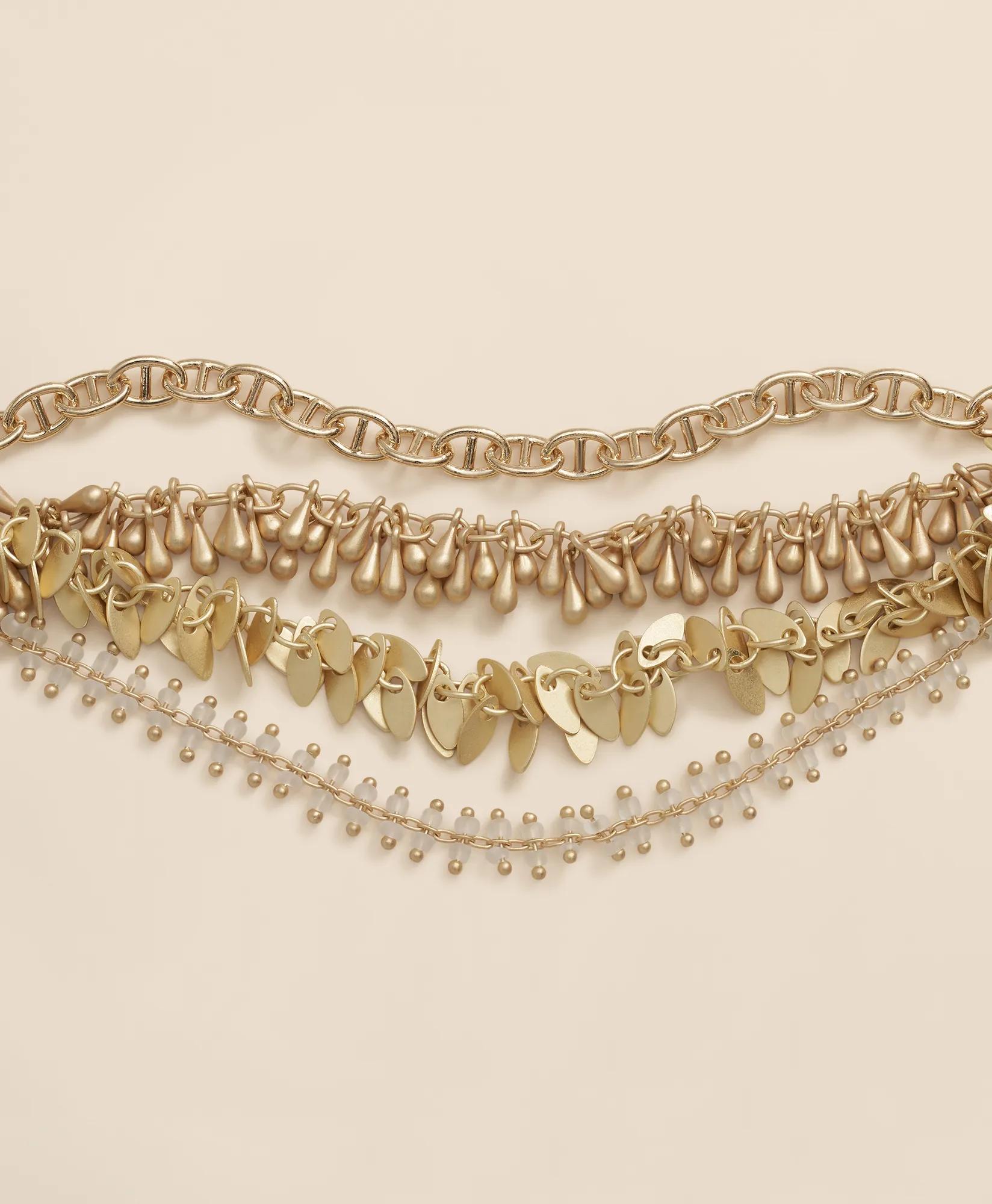 Loni Paul Multistrand Bracelet in 14K Plated Gold