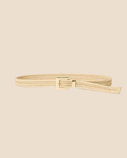 B-Low the Belt Linen Braided Belt