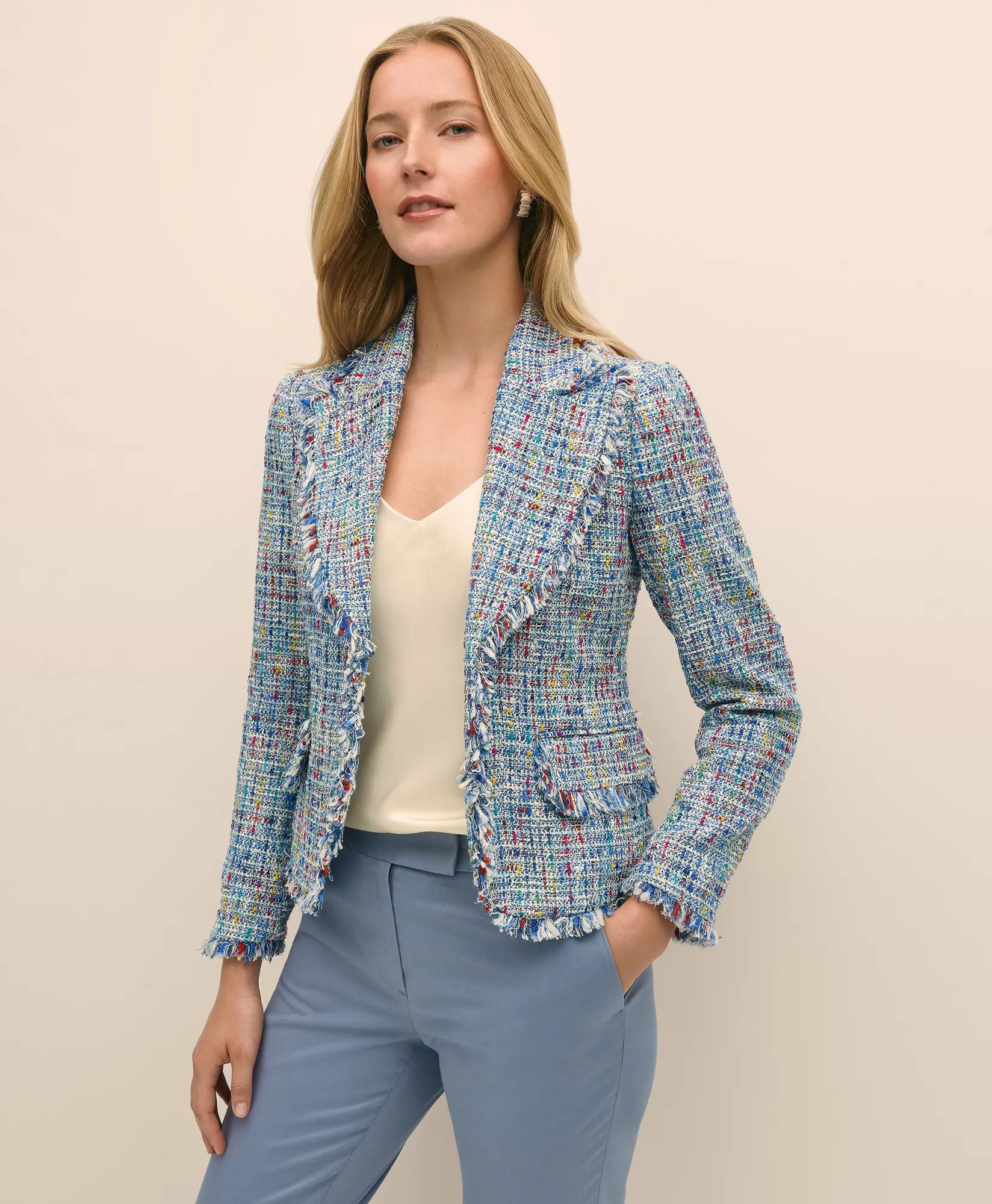 Boucle Fringed Jacket