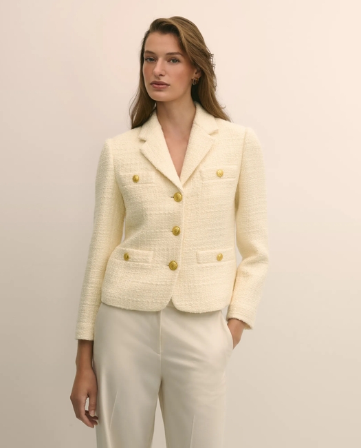 Boucle Notch-Lapel Jacket